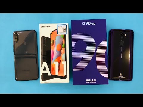BLU G90 PRO vs Samsung Galaxy A11