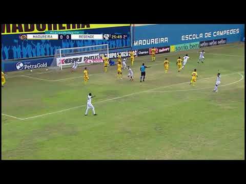 GOLS MADUREIRA 0 × 2 RESENDE CAMPEONATO CARIOCA 2020