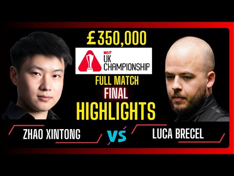 Zhao Xintong vs Luca Brecel | Final | Full Match Highlights | UK Championship #snooker #snooker2025