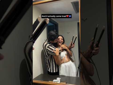 My papa’s wish actually came true❤️🧿 #tanshi #viral #couplegoals #love #shorts