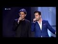 Nando Agüeros y David Bustamante: "La Santina" (actuación en TVG)