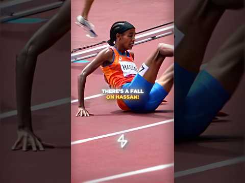 She Got Tripped On The Final Lap… 😱🏆