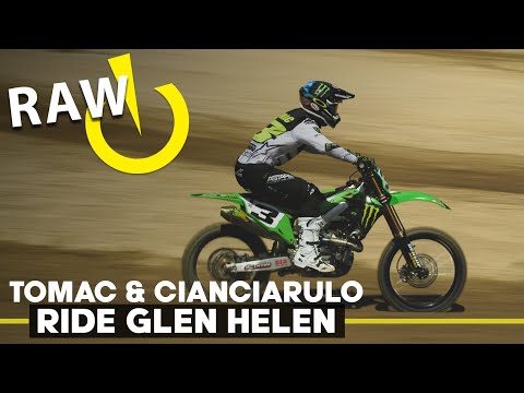 RAW | Tomac and Cianciarulo Ride Glen Helen