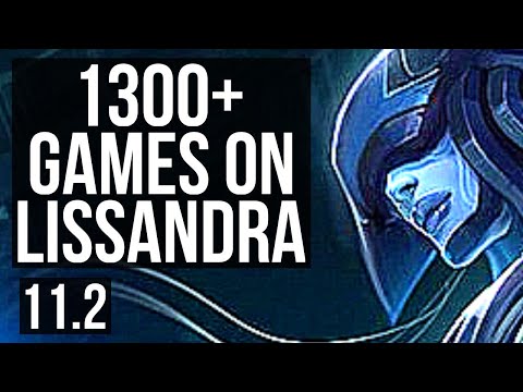 LISSANDRA vs VIEGO (MID) (DEFEAT) | 1300+ games | KR Diamond | v11.2
