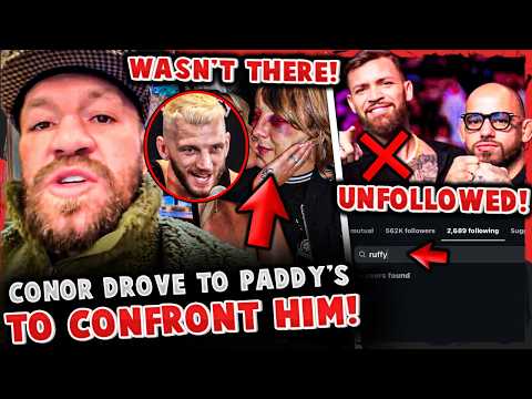 Conor McGregor DROVE TO Paddy Pimblett's HOME to CONFRONT HIM? Jean Silva UNFOLLOWS Mauricio Ruffy!?
