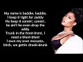Nicki Minaj - MEGATRON  LYRICS ||Ohnonie (HQ)