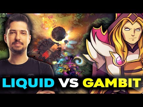 Liquid.w33 FIRST TIME INVOKER Debut vs Gambit - EPICENTER MAJOR 2019 - Dota 2