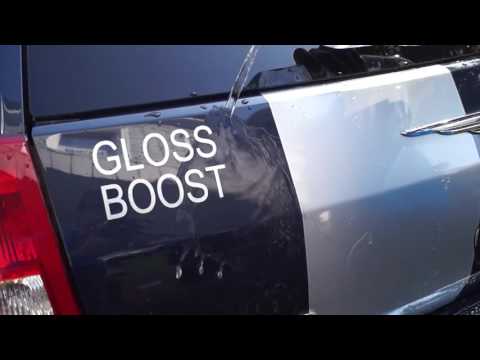 Liquid Elements Gloss Boost in action