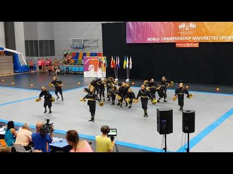 Michelle Karviná-Juniorky pom-pom Mistryně světa 2k17