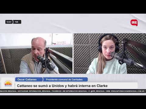 Cattaneo se sumó a Unidos y habrá interna en Clarke