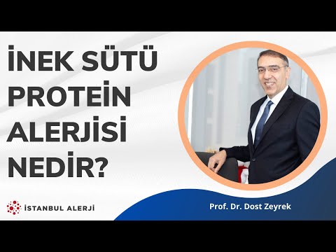 , title : 'İnek sütü protein alerjisi nedir? - Prof. Dr. Dost Zeyrek'