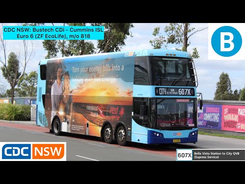 CDC NSW: Bustech CDi - Cummins ISL Euro 6 (ZF EcoLife), m/o 818