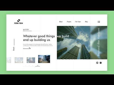 Web Design In Adobe XD | How To Make Website UI Design Using Adobe XD