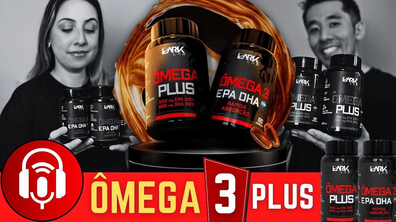 Miniatura da avaliação em vídeo de Omega Plus 120 Cápsulas Ômega 3 Dark Lab Preto