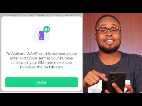 waafi new user registration
