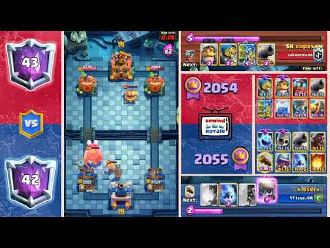 HOG CYCLE 2.6 VS ELECTRO GIANT BEATDOWN #clashroyale