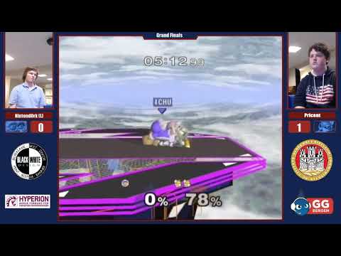 GG Bergen Laksevåg 24 - NintendOrk vs Pricent - Grand Finals - Melee
