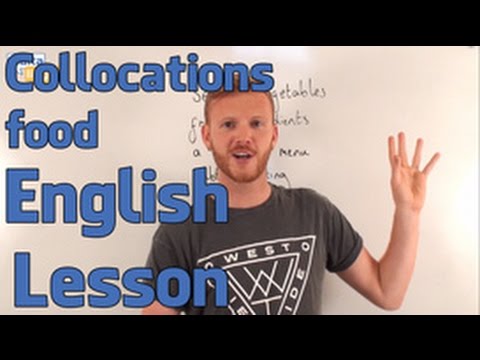 Food Collocations English Vocabulary Lesson Upper Intermediate