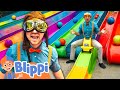 Blippi Visits Whiz Kids Playland Blippi And Meekah Best Friend Adventures Educational Videos