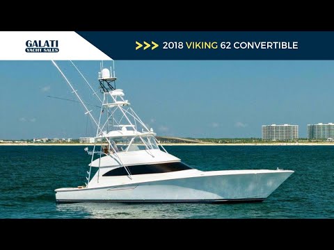 2018 Viking 62 Convertible Da'Grits Video