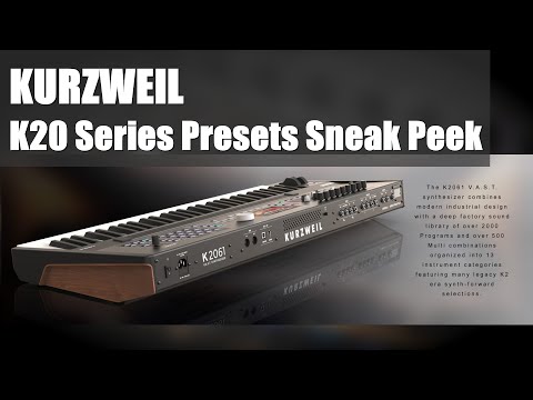 Kurzweil K2088 VAST-Synthesizer - Synthesizer image 11
