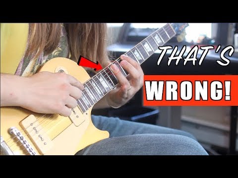 Famous Riffs Guitarists Play Wrong!