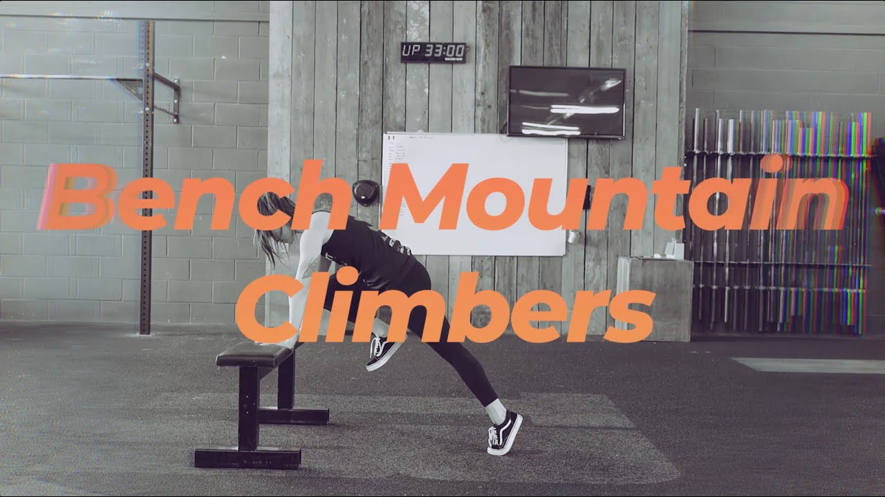 How to: Bench Mountain Climbers - YouTube