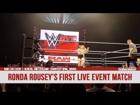 Ronda Rousey Wrestles In Switzerland, Speaks On Match; Wants Children Soon (Video)