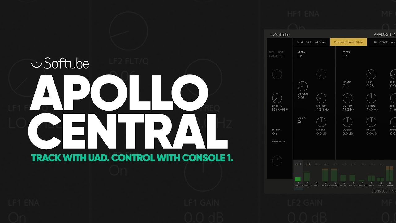 Apollo Central - Softube - YouTube