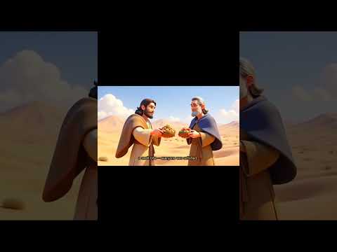 FEEDING THE FOUR THOUSAND /Animation #biblicalcharacter #biblestories #3d