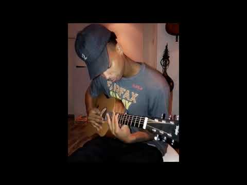 Ljay Currie Practicing Guitar