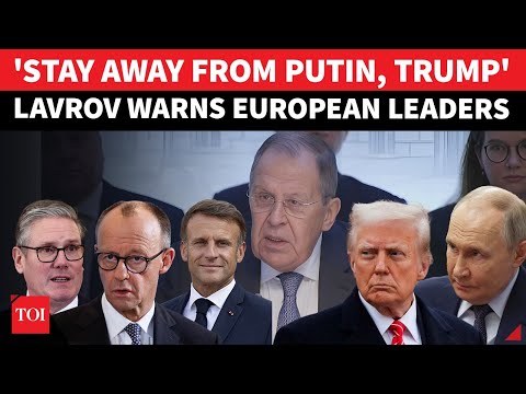 Lavrov's SHOCK Warning To Europe, Shames Its Leaders' Ukraine Role; 'Don't Even Try To...'
