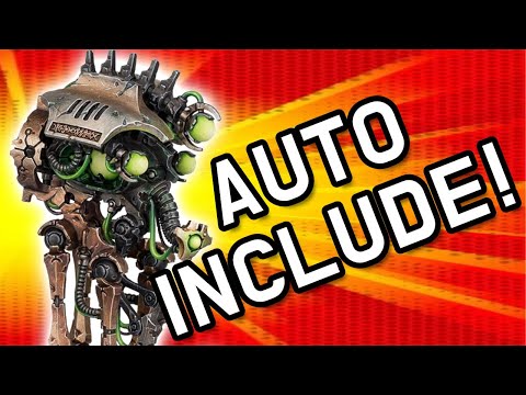 Canoptek Reanimator Now an AUTO INCLUDE? - Warhammer 40k 10th Edition Review