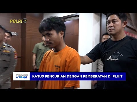 POLSEK METRO PENJARINGAN AMANKAN PELAKU PENCURIAN DENGAN PEMBERATAN YANG MENGAKU SEBAGAI POLISI