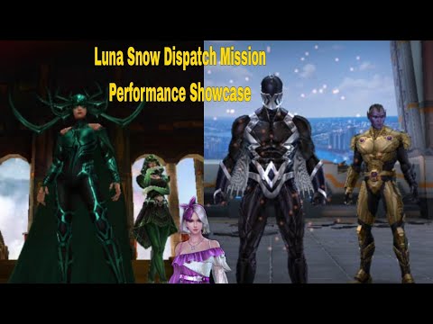 Luna Snow 80 Level Dispatch Mission Performance 2023 - Marvel Future Fight