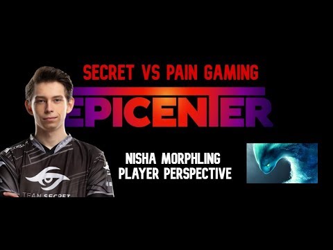 Secret.Nisha Morphling | Secret vs Pain Gaming | EPICENTER 2019 | [Player Perspective]