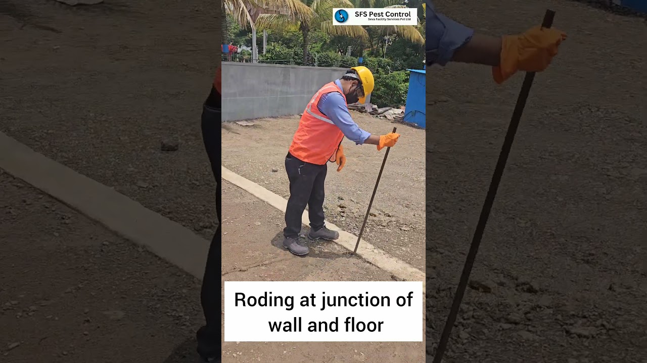 Pre-construction anti-termite treatment