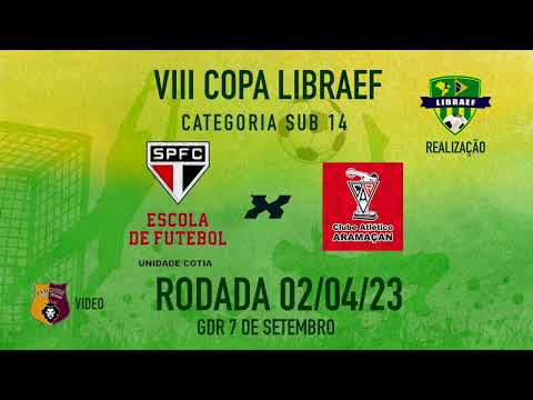 SÃO PAULO COTIA X C.A. ARAMAÇAN - SUB 14