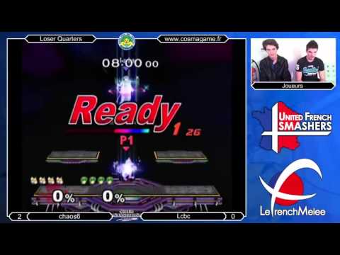 Melee @ Cosmagame #5 - Losers Quarters - chaos6 (Fox) vs Lucabecou (Marth)