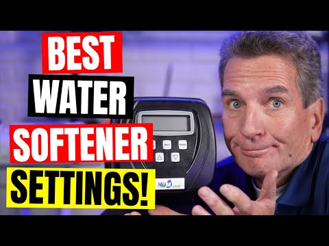 WHAT SHOULD My WATER SOFTENER HARDNESS be Set At?