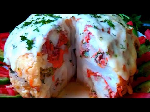 Cauliflower with minced meat Вкусный ужин Оригинально и полезно