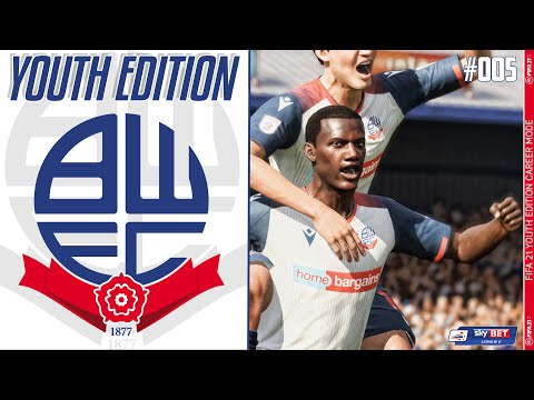 FIFA 21 YOUTH ACADEMY Career Mode EP5 - Youth Edition - Bolton Wanderers - NEW TACTICS!