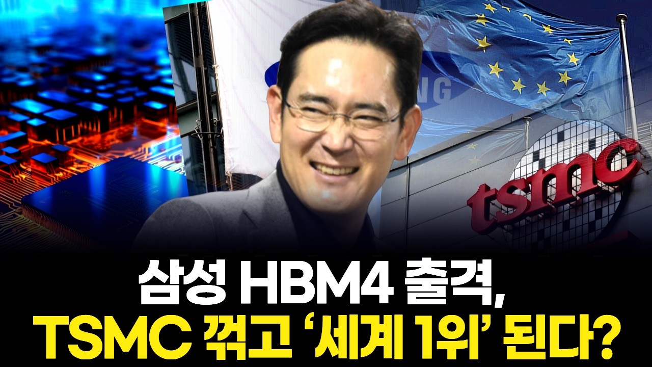 삼성 HBM4 출격, TSMC 꺾고 ‘세계 1위’ 된다?