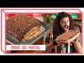 PAVÊ GELADO DE CHOCOLATE COM CREME Receitas De Natal Mohamad Hindi