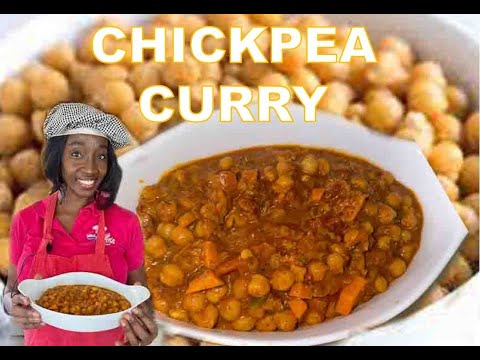 How to make CHICKPEA CURRY, a quick and easy dish