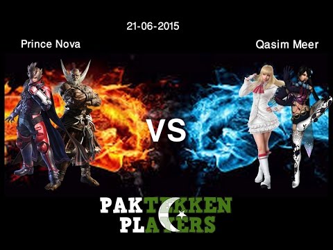 TTT2 Prince Nova(Jinpachi mishima , Lars) Vs Qasim Meer (Zafina , Lili) Jani Center 21-06-2015