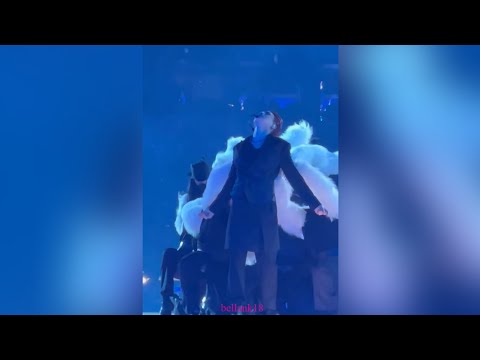 211202 (Black Swan posterior view) BTS PTD on stage LA Final show