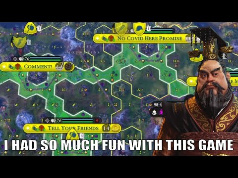 I Had So Much Fun With This Game - Way Too Much Considering The Handicaps!!! #3 – Deity Civ 6 China