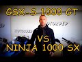 Recensione review Suzuki GSX-S 1000 GT VS Kawasaki Ninja 1000 SX