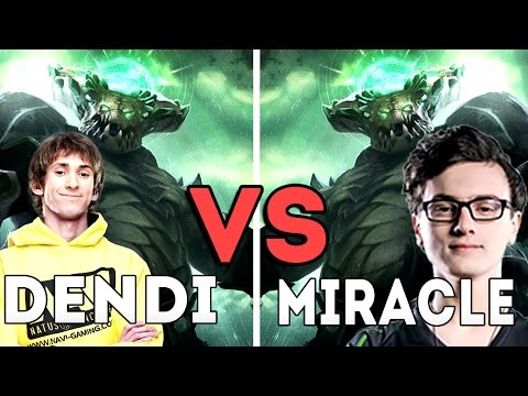 Dendi vs Miracle plays Underlord | Dota 2 Challenge